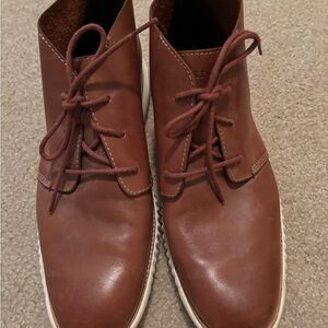 Cole Haan Men's Brown Leather Boots Size 11